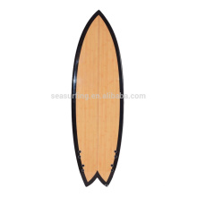 2015 hot selling colorful PU surfboard/wood veneer surfboard